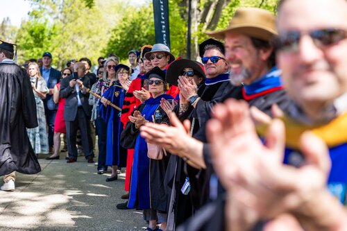 Connecticut College’s 108th Commencement Sunday, May 17, 2026 on Tempel Green.  (Connecticut College photos by Brenda De Los Santos)