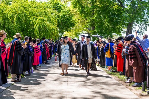 Connecticut College’s 108th Commencement Sunday, May 17, 2026 on Tempel Green.  (Connecticut College photos by Brenda De Los Santos)