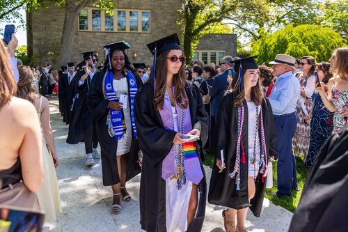 Connecticut College’s 108th Commencement Sunday, May 17, 2026 on Tempel Green.  (Connecticut College photos by Brenda De Los Santos)