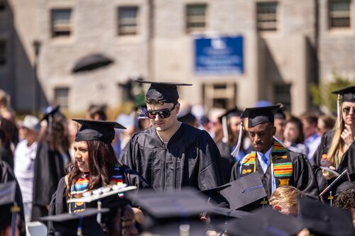 Connecticut College’s 108th Commencement Sunday, May 17, 2026 on Tempel Green.  (Connecticut College photos by Brenda De Los Santos)