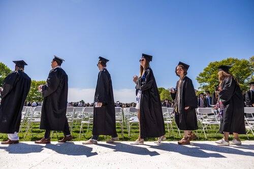 Connecticut College’s 108th Commencement Sunday, May 17, 2026 on Tempel Green.  (Connecticut College photos by Brenda De Los Santos)