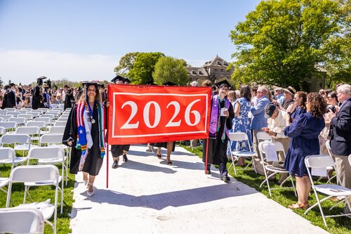 Connecticut College’s 108th Commencement Sunday, May 17, 2026 on Tempel Green.  (Connecticut College photos by Brenda De Los Santos)