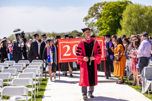 Connecticut College’s 108th Commencement Sunday, May 17, 2026 on Tempel Green.  (Connecticut College photos by Brenda De Los Santos)