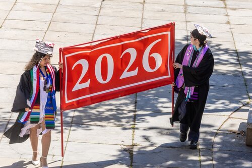 Connecticut College’s 108th Commencement Sunday, May 17, 2026 on Tempel Green.  (Connecticut College photos by Brenda De Los Santos)