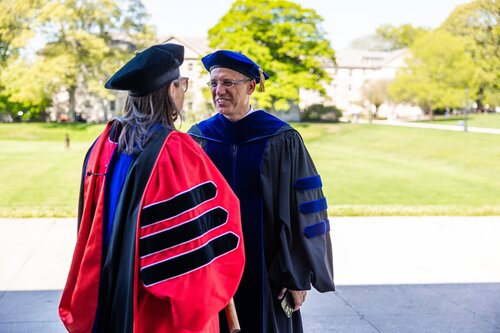 Connecticut College’s 108th Commencement Sunday, May 17, 2026 on Tempel Green.  (Connecticut College photos by Brenda De Los Santos)