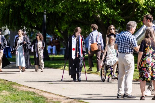 Connecticut College’s 108th Commencement Sunday, May 17, 2026 on Tempel Green.  (Connecticut College photos by Brenda De Los Santos)