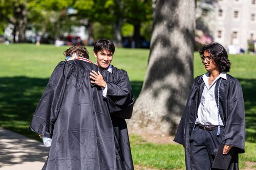 Connecticut College’s 108th Commencement Sunday, May 17, 2026 on Tempel Green.  (Connecticut College photos by Brenda De Los Santos)
