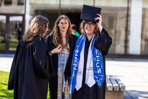 Connecticut College’s 108th Commencement Sunday, May 17, 2026 on Tempel Green.  (Connecticut College photos by Brenda De Los Santos)