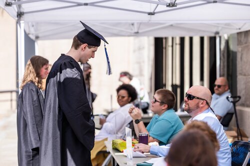 Connecticut College’s 108th Commencement Sunday, May 17, 2026 on Tempel Green.  (Connecticut College photos by Brenda De Los Santos)