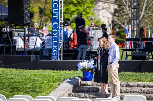 Connecticut College’s 108th Commencement Sunday, May 17, 2026 on Tempel Green.  (Connecticut College photos by Brenda De Los Santos)