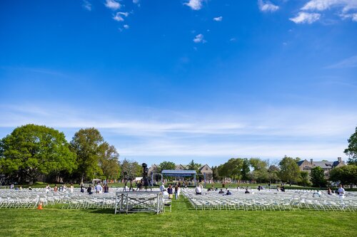 Connecticut College’s 108th Commencement Sunday, May 17, 2026 on Tempel Green.  (Connecticut College photos by Brenda De Los Santos)