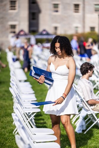 Connecticut College’s 108th Commencement Sunday, May 17, 2026 on Tempel Green.  (Connecticut College photos by Brenda De Los Santos)