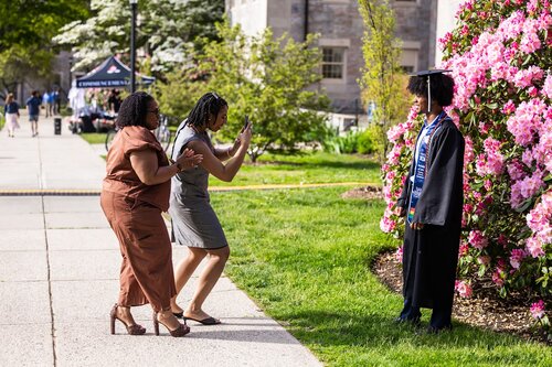 Connecticut College’s 108th Commencement Sunday, May 17, 2026 on Tempel Green.  (Connecticut College photos by Brenda De Los Santos)
