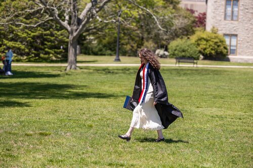 Connecticut College’s 108th Commencement Sunday, May 17, 2026 on Tempel Green.  (Connecticut College photos by Brenda De Los Santos)