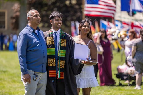 Connecticut College’s 108th Commencement Sunday, May 17, 2026 on Tempel Green.  (Connecticut College photos by Brenda De Los Santos)