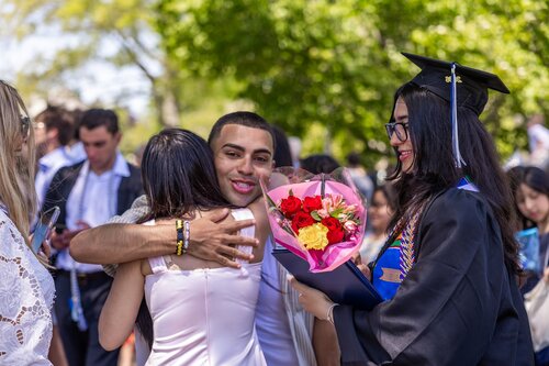Connecticut College’s 108th Commencement Sunday, May 17, 2026 on Tempel Green.  (Connecticut College photos by Brenda De Los Santos)