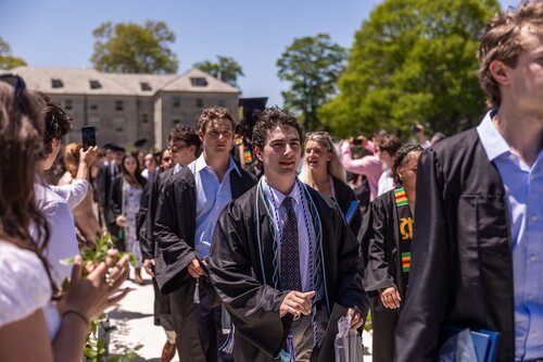 Connecticut College’s 108th Commencement Sunday, May 17, 2026 on Tempel Green.  (Connecticut College photos by Brenda De Los Santos)
