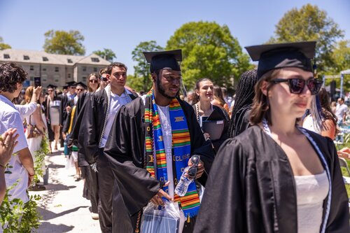 Connecticut College’s 108th Commencement Sunday, May 17, 2026 on Tempel Green.  (Connecticut College photos by Brenda De Los Santos)