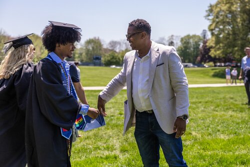 Connecticut College’s 108th Commencement Sunday, May 17, 2026 on Tempel Green.  (Connecticut College photos by Brenda De Los Santos)