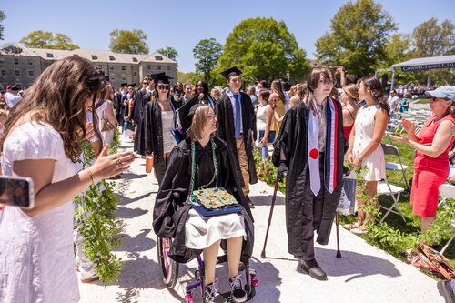 Connecticut College’s 108th Commencement Sunday, May 17, 2026 on Tempel Green.  (Connecticut College photos by Brenda De Los Santos)