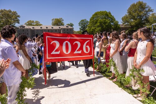 Connecticut College’s 108th Commencement Sunday, May 17, 2026 on Tempel Green.  (Connecticut College photos by Brenda De Los Santos)