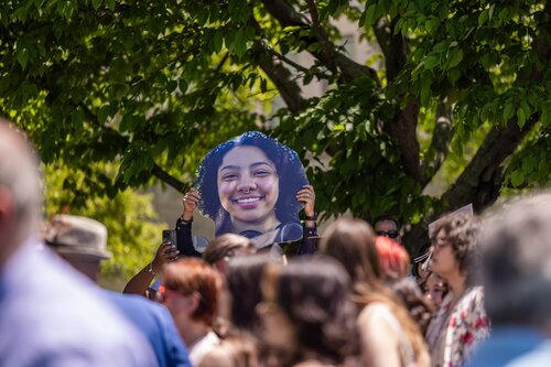 Connecticut College’s 108th Commencement Sunday, May 17, 2026 on Tempel Green.  (Connecticut College photos by Brenda De Los Santos)