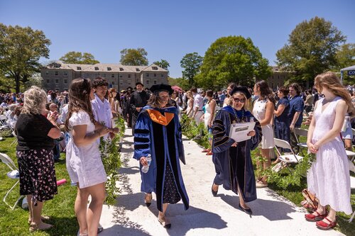 Connecticut College’s 108th Commencement Sunday, May 17, 2026 on Tempel Green.  (Connecticut College photos by Brenda De Los Santos)
