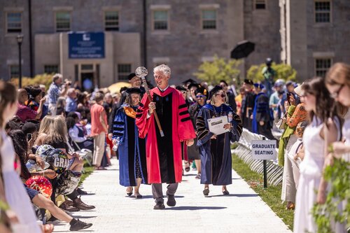 Connecticut College’s 108th Commencement Sunday, May 17, 2026 on Tempel Green.  (Connecticut College photos by Brenda De Los Santos)