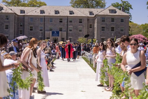 Connecticut College’s 108th Commencement Sunday, May 17, 2026 on Tempel Green.  (Connecticut College photos by Brenda De Los Santos)
