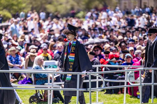 Connecticut College’s 108th Commencement Sunday, May 17, 2026 on Tempel Green.  (Connecticut College photos by Brenda De Los Santos)