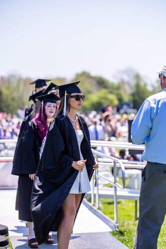 Connecticut College’s 108th Commencement Sunday, May 17, 2026 on Tempel Green.  (Connecticut College photos by Brenda De Los Santos)