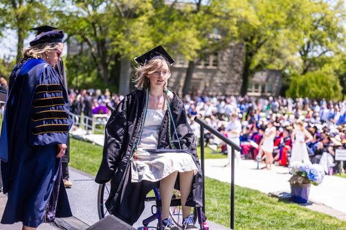 Connecticut College’s 108th Commencement Sunday, May 17, 2026 on Tempel Green.  (Connecticut College photos by Brenda De Los Santos)