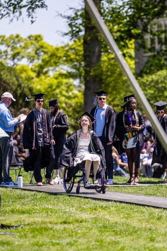 Connecticut College’s 108th Commencement Sunday, May 17, 2026 on Tempel Green.  (Connecticut College photos by Brenda De Los Santos)