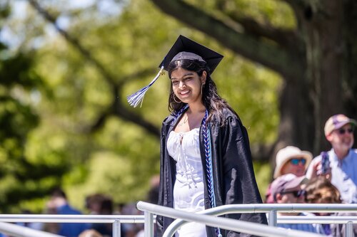 Connecticut College’s 108th Commencement Sunday, May 17, 2026 on Tempel Green.  (Connecticut College photos by Brenda De Los Santos)