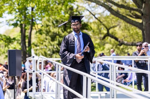 Connecticut College’s 108th Commencement Sunday, May 17, 2026 on Tempel Green.  (Connecticut College photos by Brenda De Los Santos)