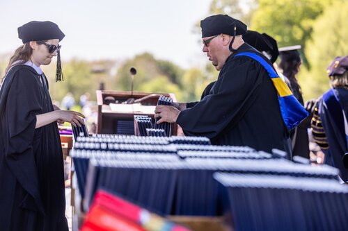 Connecticut College’s 108th Commencement Sunday, May 17, 2026 on Tempel Green.  (Connecticut College photos by Brenda De Los Santos)