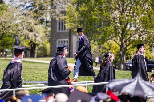Connecticut College’s 108th Commencement Sunday, May 17, 2026 on Tempel Green.  (Connecticut College photos by Brenda De Los Santos)