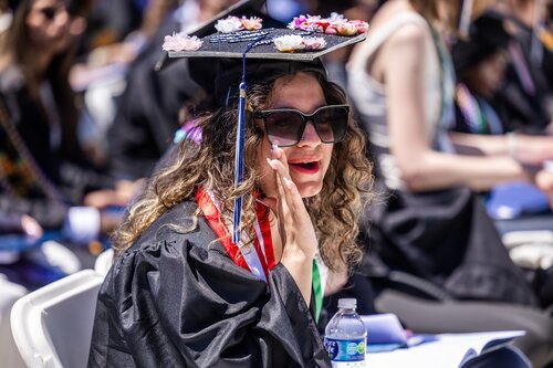 Connecticut College’s 108th Commencement Sunday, May 17, 2026 on Tempel Green.  (Connecticut College photos by Brenda De Los Santos)