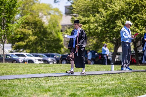Connecticut College’s 108th Commencement Sunday, May 17, 2026 on Tempel Green.  (Connecticut College photos by Brenda De Los Santos)