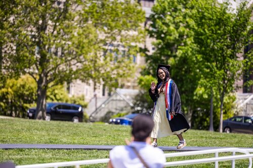 Connecticut College’s 108th Commencement Sunday, May 17, 2026 on Tempel Green.  (Connecticut College photos by Brenda De Los Santos)