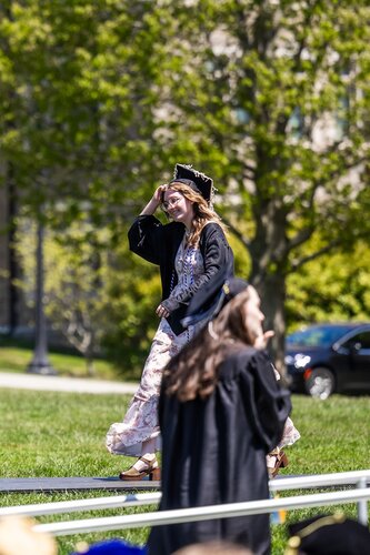 Connecticut College’s 108th Commencement Sunday, May 17, 2026 on Tempel Green.  (Connecticut College photos by Brenda De Los Santos)