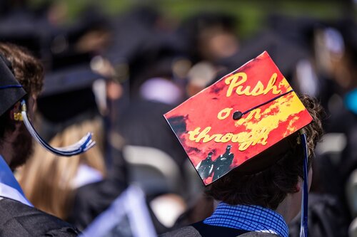 Connecticut College’s 108th Commencement Sunday, May 17, 2026 on Tempel Green.  (Connecticut College photos by Brenda De Los Santos)
