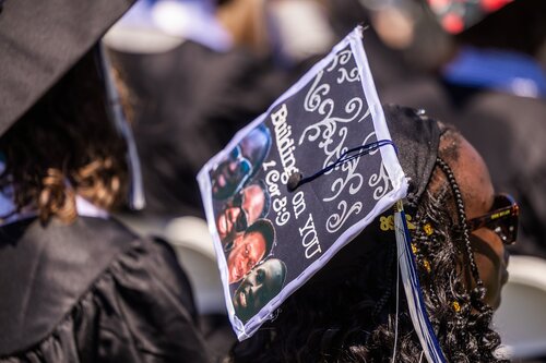 Connecticut College’s 108th Commencement Sunday, May 17, 2026 on Tempel Green.  (Connecticut College photos by Brenda De Los Santos)