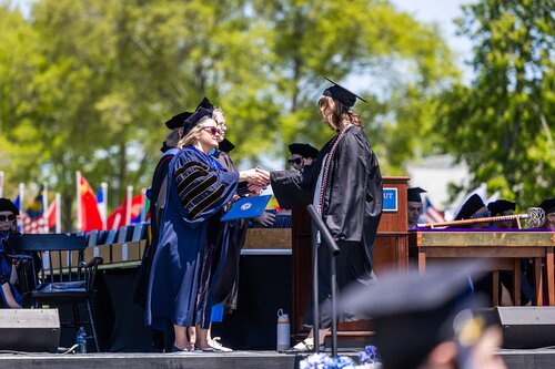 Connecticut College’s 108th Commencement Sunday, May 17, 2026 on Tempel Green.  (Connecticut College photos by Brenda De Los Santos)