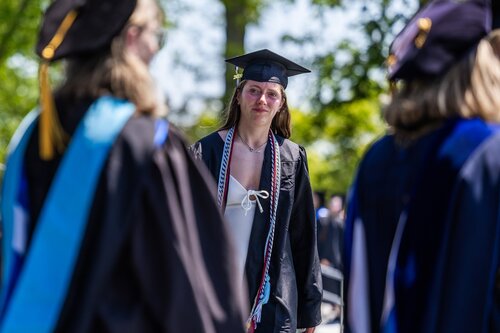 Connecticut College’s 108th Commencement Sunday, May 17, 2026 on Tempel Green.  (Connecticut College photos by Brenda De Los Santos)