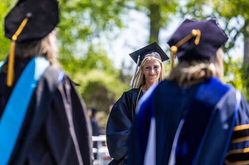Connecticut College’s 108th Commencement Sunday, May 17, 2026 on Tempel Green.  (Connecticut College photos by Brenda De Los Santos)