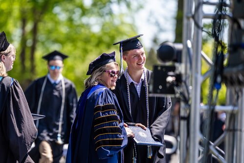 Connecticut College’s 108th Commencement Sunday, May 17, 2026 on Tempel Green.  (Connecticut College photos by Brenda De Los Santos)