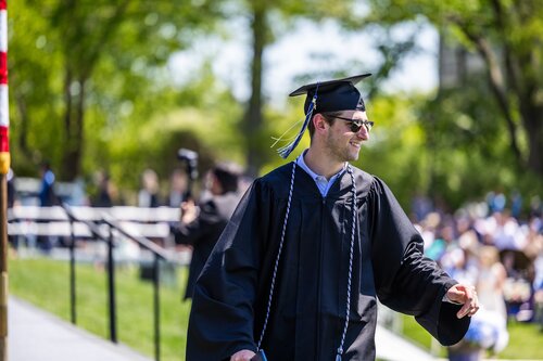 Connecticut College’s 108th Commencement Sunday, May 17, 2026 on Tempel Green.  (Connecticut College photos by Brenda De Los Santos)