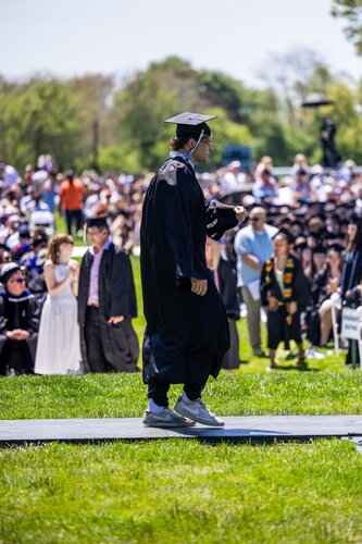 Connecticut College’s 108th Commencement Sunday, May 17, 2026 on Tempel Green.  (Connecticut College photos by Brenda De Los Santos)
