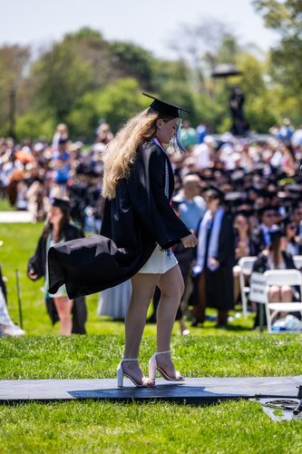 Connecticut College’s 108th Commencement Sunday, May 17, 2026 on Tempel Green.  (Connecticut College photos by Brenda De Los Santos)